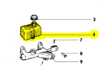 Bremsflüssigkeitsbehälter APE50 C80 