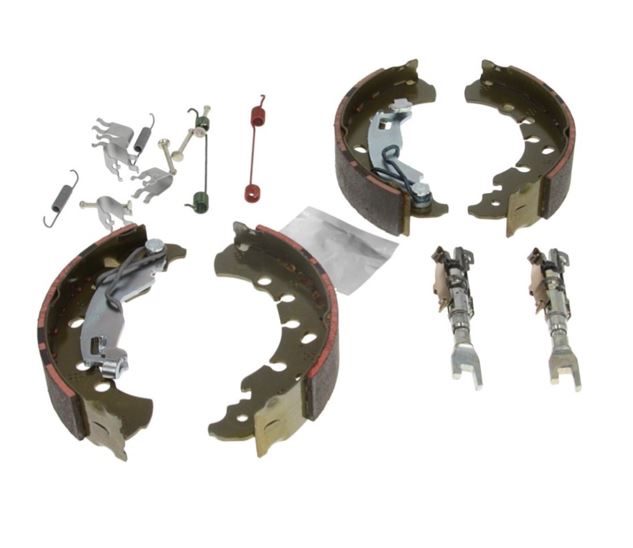 Satz Bremsbacken Hinterachse Piaggio Porter, Daihatsu