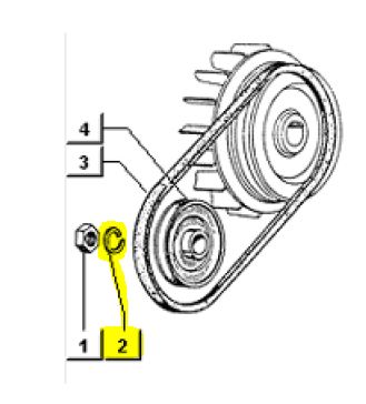 Sicherungsring, Federring Dynastarter TM,Car,P,MP