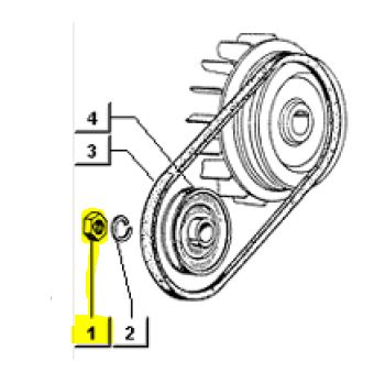 Mutter Dynastarter TM,Car,P,MP