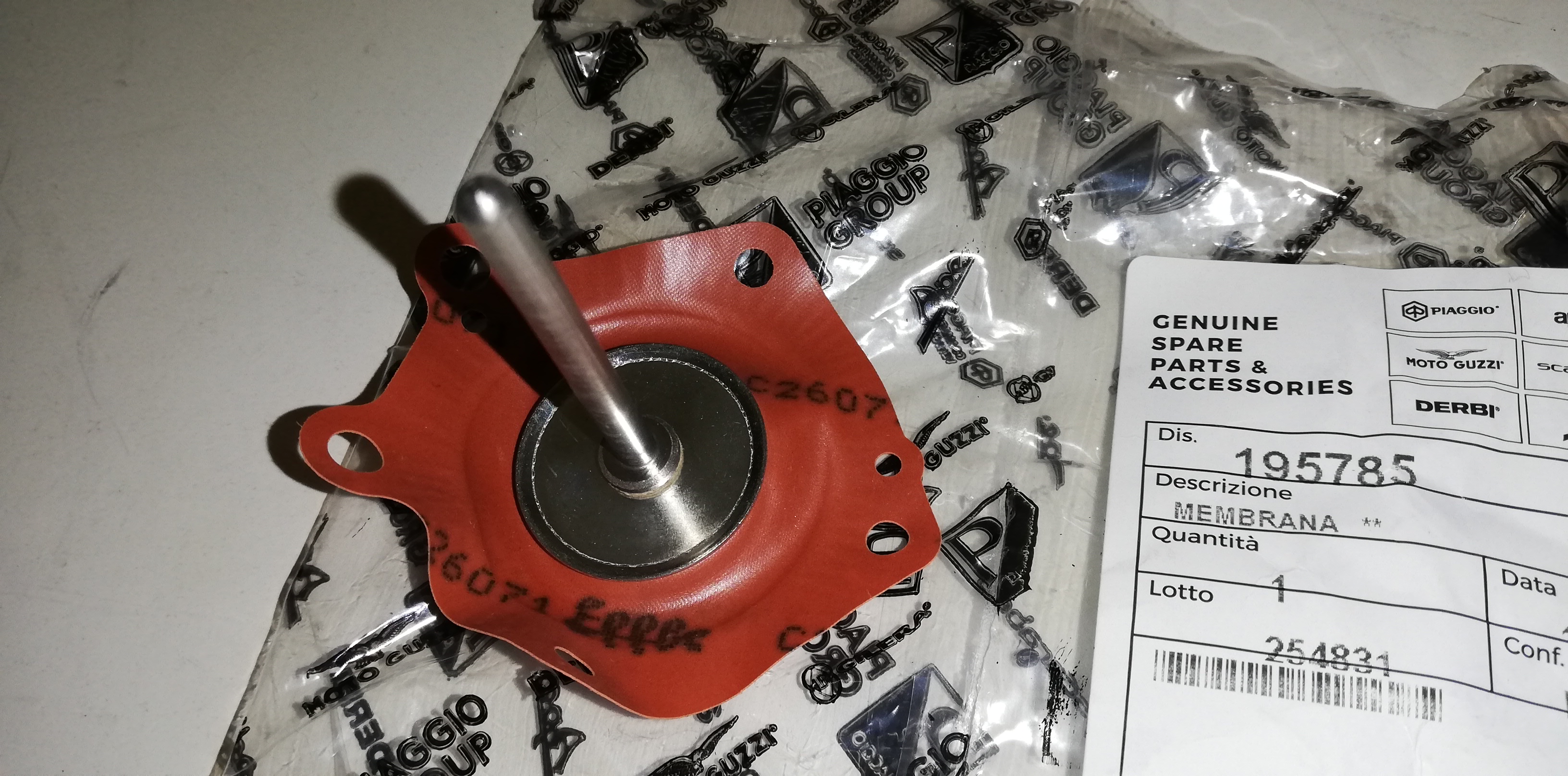 Vergaser Membran SHB 2222 Vergaser Vergaser Membran SHB 2222 Vergaser