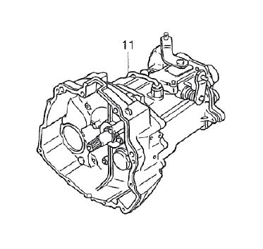 Schaltgetriebe Getriebe Piaggio Porter 1300 16V