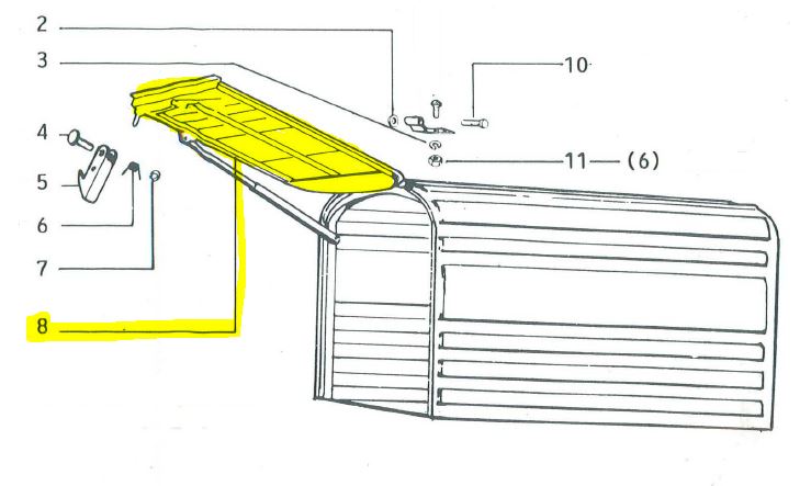 Heckklappe Koffer, Kastenaufbau APE50