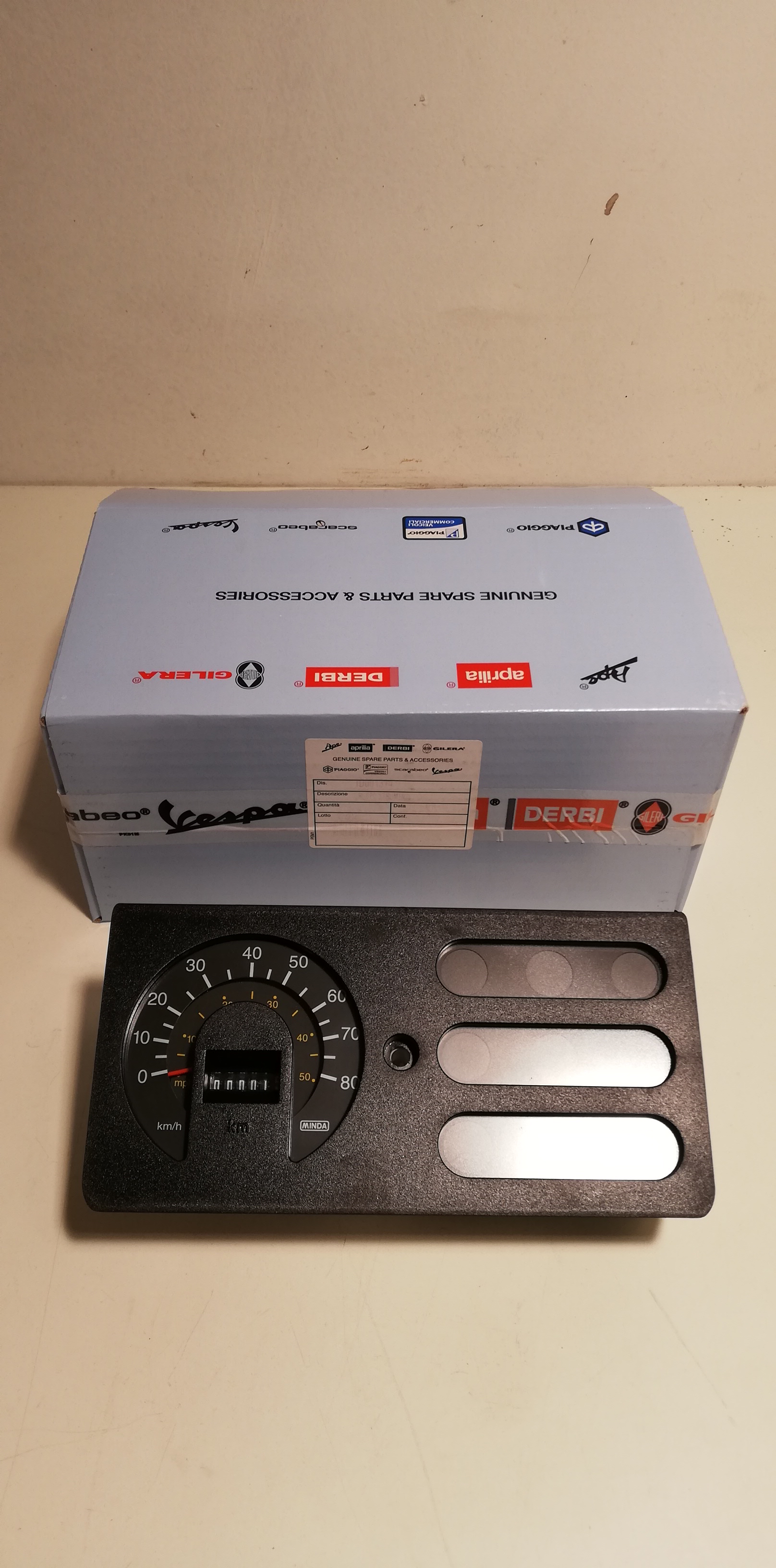 Tm602 Labell Tacho Instrumententafel Benzin